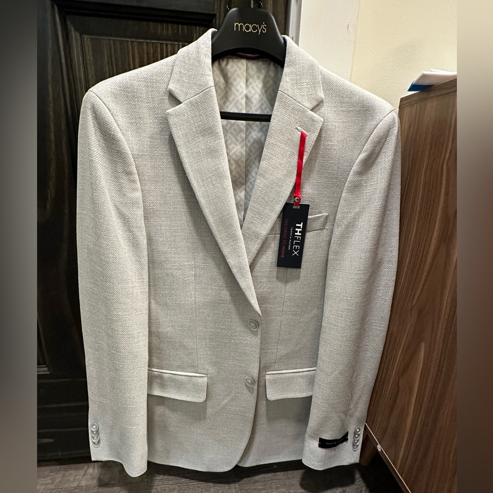 Hilfiger Flex Light Gray Blazer
